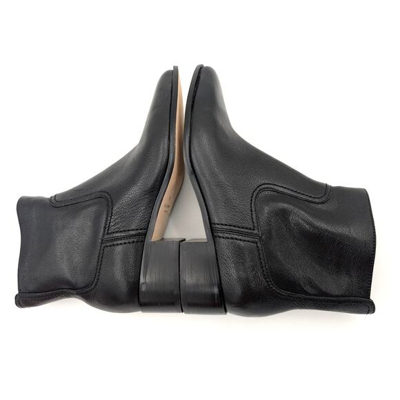 Cole Haan Naia Pointed Toe Block Heel Booties Women's Black Size US8B EU39 - Picture 7 of 12